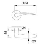 Tay nắm gạt đặc Imundex 73717382 (1)
