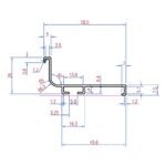 Tay nắm tủ 3m nhôm mờ Imundex 7752056 (3)