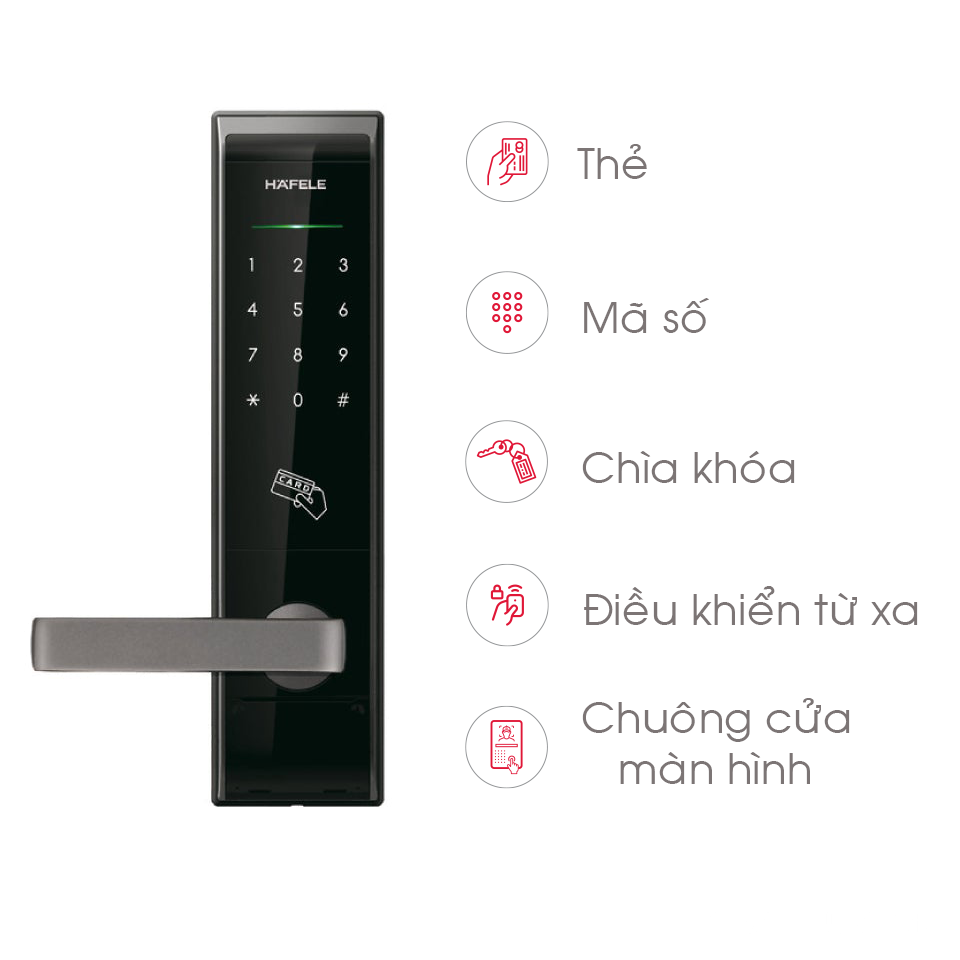 Khóa điện tử EL8000-TC Hafele 912.20.360