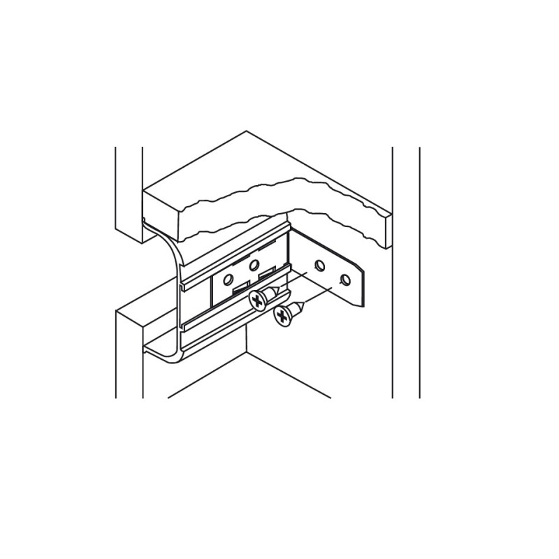 Tay nắm dạng thanh nhôm 2500mm HAFELE 126.36.900