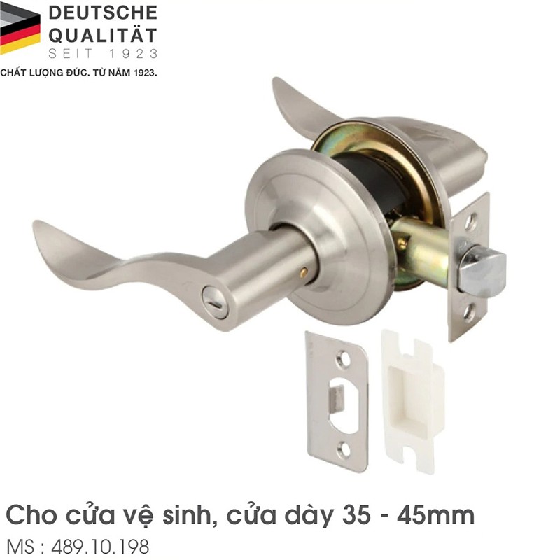 Bộ khóa tay nắm cửa toilet HAFELE 489.10.198 9