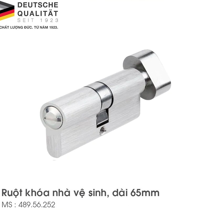Ruột khóa Toilet 65mm HAFELE 489.56.252 3