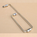 Tay nắm cửa kính phòng tắm inox 304 đặc ruột ZE0082