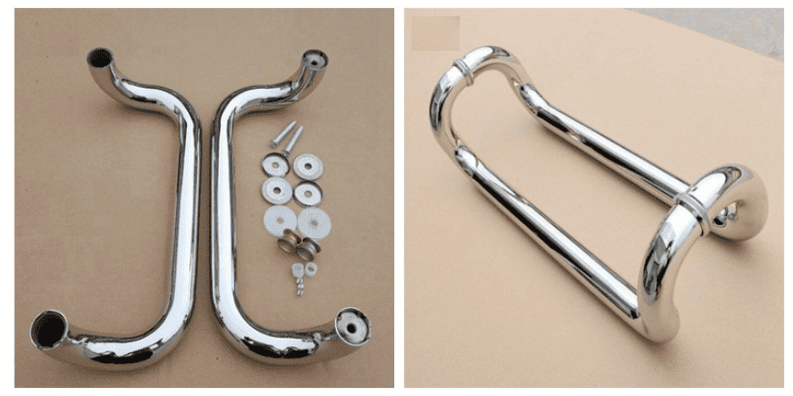 Tay nắm cửa kính phòng tắm inox 304 cao cấp ZE0063 5