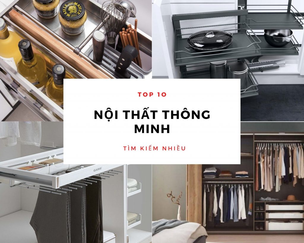 Top 10 nội thất thông minh nhờ phụ kiện tuyệt vời
