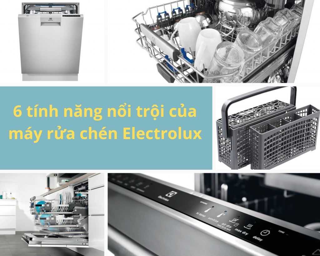 6 tính năng nổi trội của máy rửa chén Electrolux