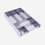 Khay chia muỗng đũa ngăn kéo có nẹp cao cấp L450AB