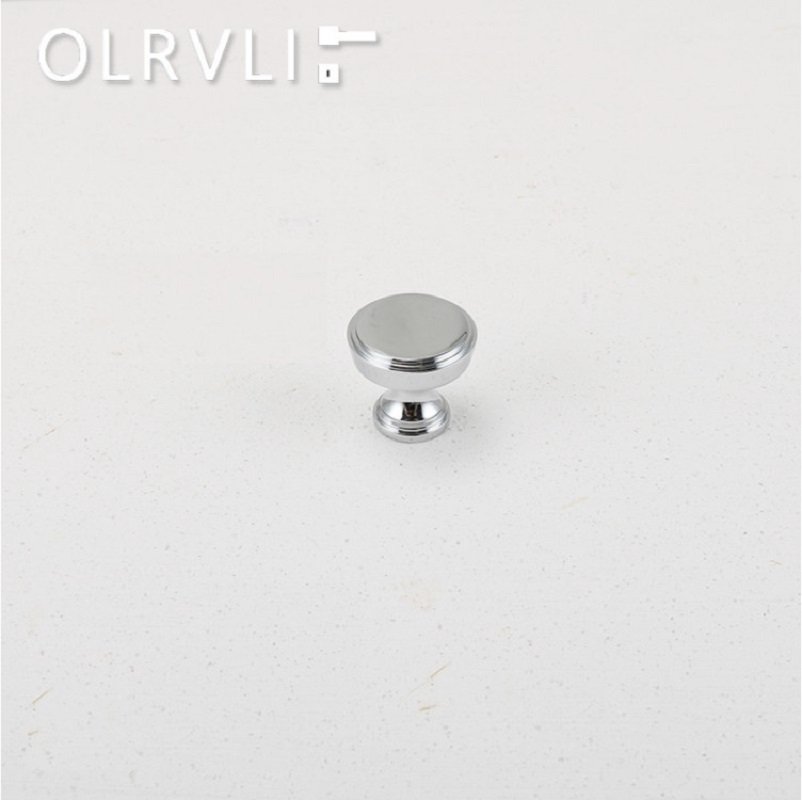 Tay nắm đồng nguyên chất mạ bạc nhập khẩu OLRVLI 1003d