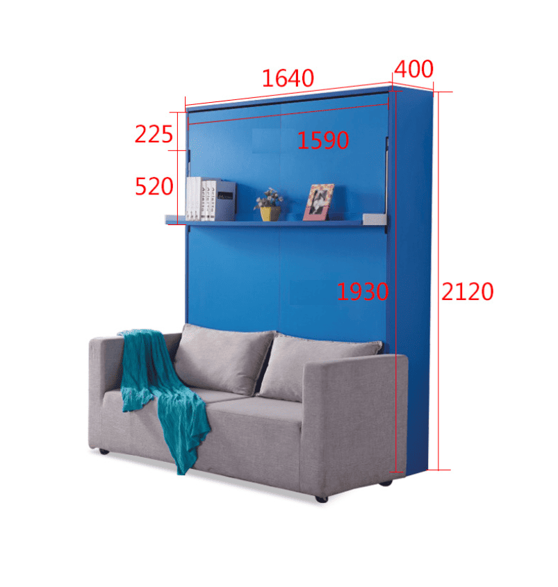 Giường 1.5m kết hợp sofa thông minh BTC1500S