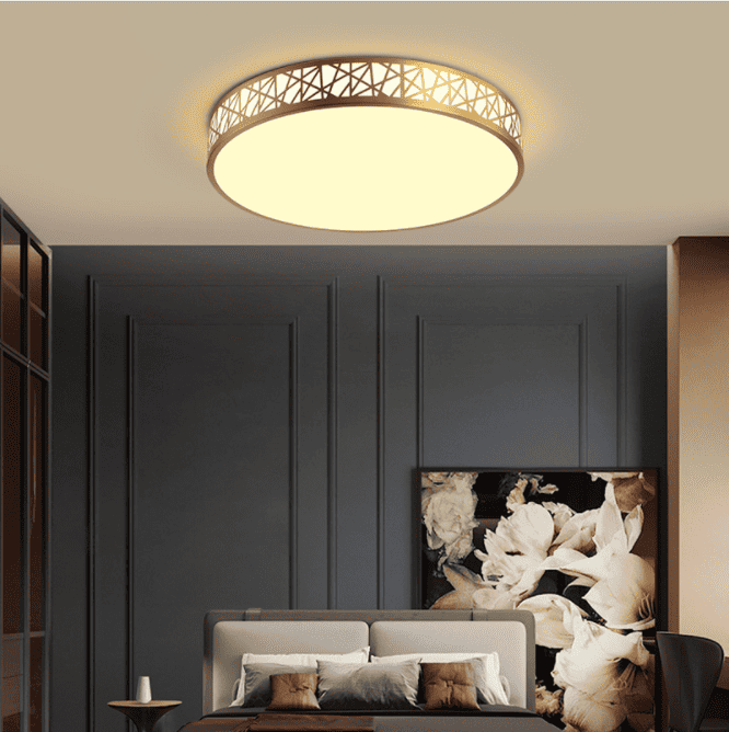 Đèn ốp trần phòng ngủ bằng đồng DOF16509 3
