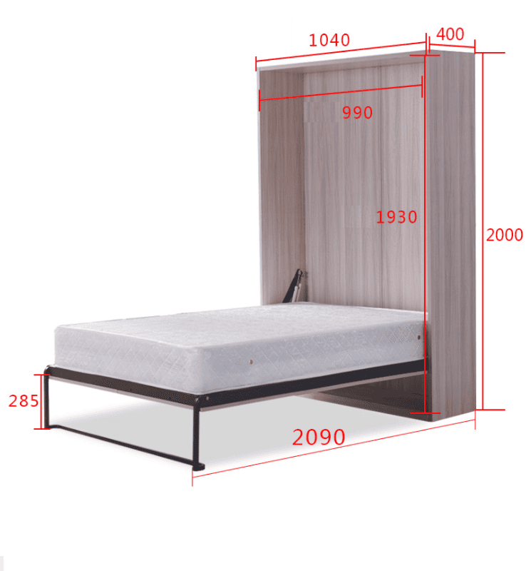 Phụ kiện giường thông minh âm tủ cho giường đơn BTC09
