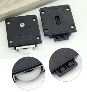 Bánh xe cửa lùa trên tăng chỉnh không giản chấn YG006