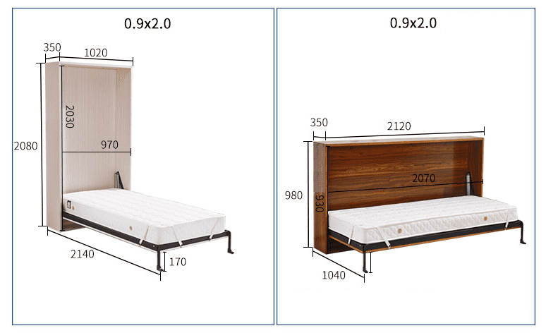 Phụ kiện giường thông minh âm tủ cho giường đơn BTC09 3