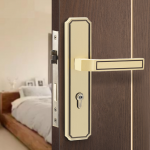 Khóa cửa phòng ngủ cổ điển bằng đồng S09S684B
