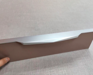 Tay nắm âm tủ hợp kim nhôm màu trắng XY-009C