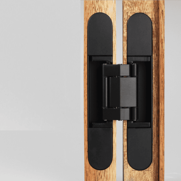 Bản lề âm chữ thập cửa gỗ có điều chỉnh nhiều tải trọng Taura DFL-L030A 4