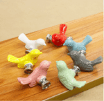 Tay nắm gốm sứ sáng tạo hình chim câu DH 1013