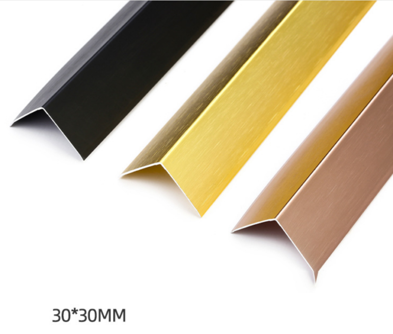 Nẹp góc 90 độ trang trí chữ L nhôm AL-L2020-3000 1