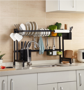 Giá bát đĩa để trên chậu rửa bếp inox 304 XZ_20164