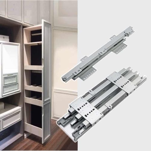 Ngăn kéo đóng mạnh gây tiếng ồn? Ray bi giảm chấn hộc tủ là giải pháp hiệu quả