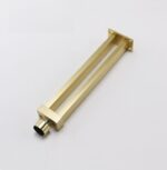 Phụ kiện chân bàn hiện đại bằng nhôm 0861-BK-1004