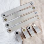 Tay nắm tủ bằng da bò nhập khẩu cao cấp SHH001