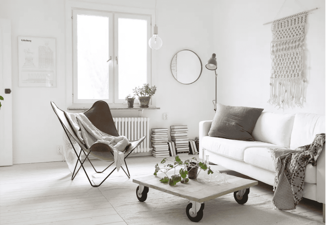 15 ý tưởng thiết kế cho phòng khách nhỏ tối giản 7