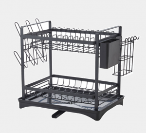 Kệ để chén bát trên bồn rửa tủ bếp 2 tầng XZ-20214-J