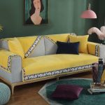 Tấm bọc ghế sofa cao cấp chất liệu cotton HEP03.70