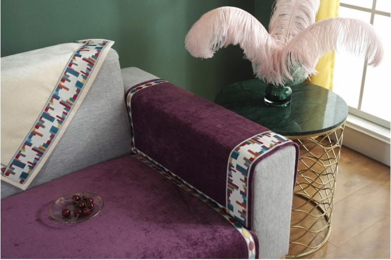 Thảm cotton bọc ghế sofa cao cấp HEP03.90 9