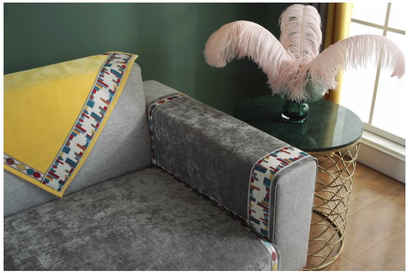 Tấm bọc ghế sofa cao cấp chất liệu cotton HEP03.70 26