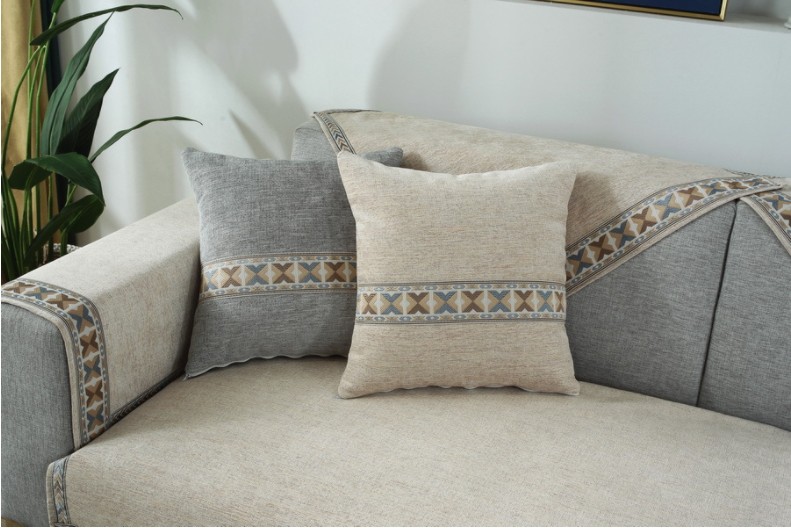 Khăn phủ sofa vải mềm chống trượt nhiều màu HEP70 16