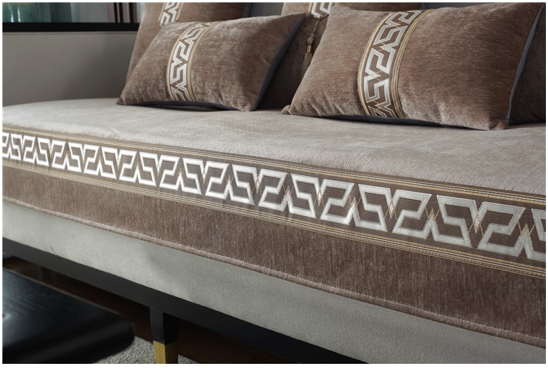 Bộ vải bọc ghế sofa đa màu nhiều họa tiết HEP02.90 12