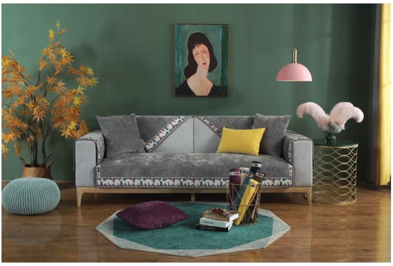 Thảm cotton bọc ghế sofa cao cấp HEP03.90 11