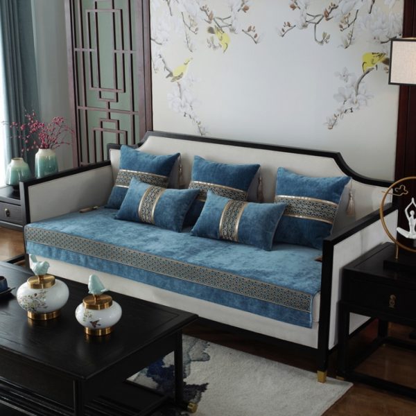 Bộ vải bọc ghế sofa đa màu nhiều họa tiết HEP02.90