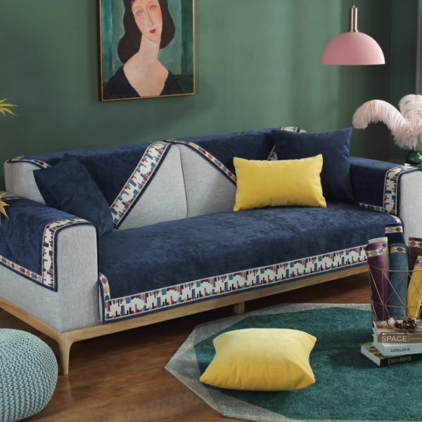 Vỏ bọc ghế sofa vải cotton cao cấp HEP03.110