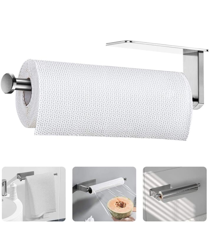 Móc treo giấy vệ sinh Inox cho tủ bếp SQC-M 5