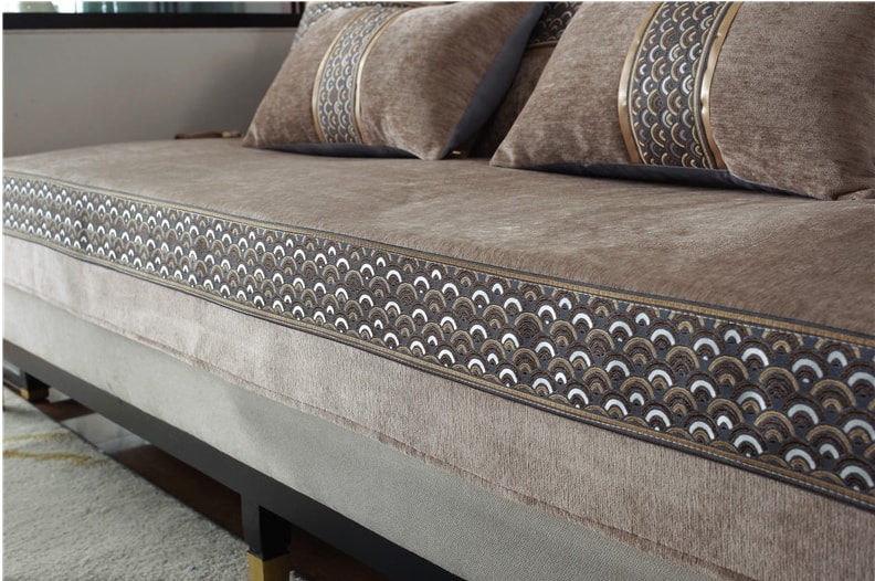 Bộ vải bọc ghế sofa đa màu nhiều họa tiết HEP02.90 7