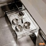 Giá xoong nồi cánh kéo nan vuông Garis GP02C
