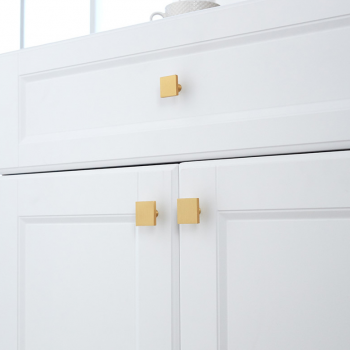 Núm tay nắm tủ bằng đồng nguyên chất L0032