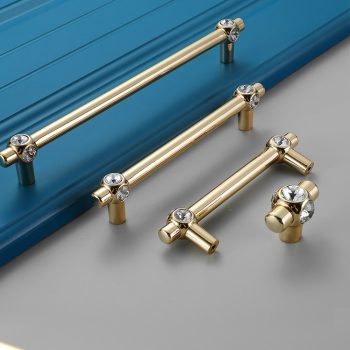 Tay nắm cửa tủ gỗ bằng pha lê cao cấp CH6733