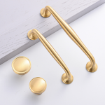 Tay nắm tủ hiện đại bằng đồng thau YM62021