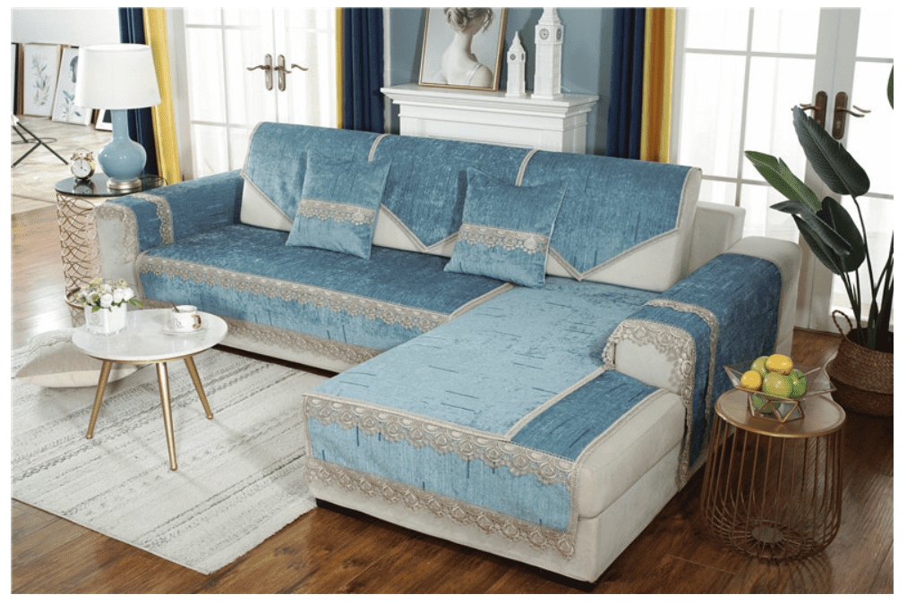 Drap bọc ghế sofa bốn mùa sợi tổng hợp HEP017 10