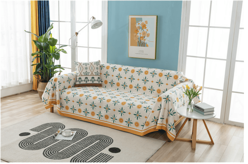 Tấm phụ ghế sofa bằng vải cotton cao cấp HEP50 11