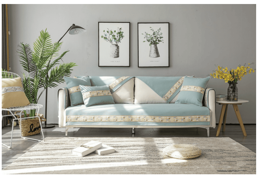 Drap bọc ghế sofa vải sợi tổng hợp cao cấp HEP16 21