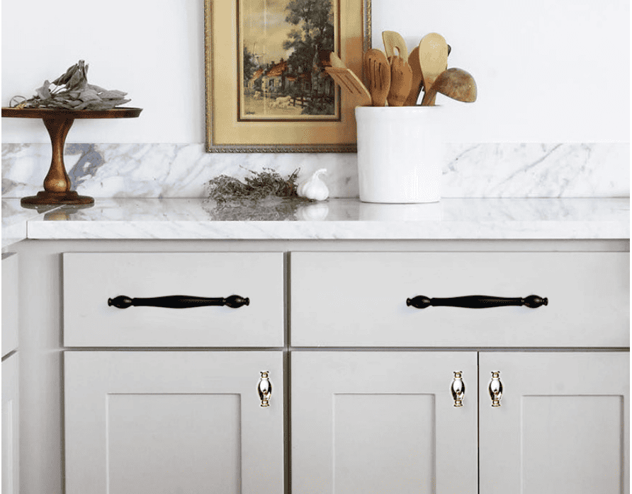 Tay nắm tủ hợp kim kẽm hiện đại tối giản KHP6018 9