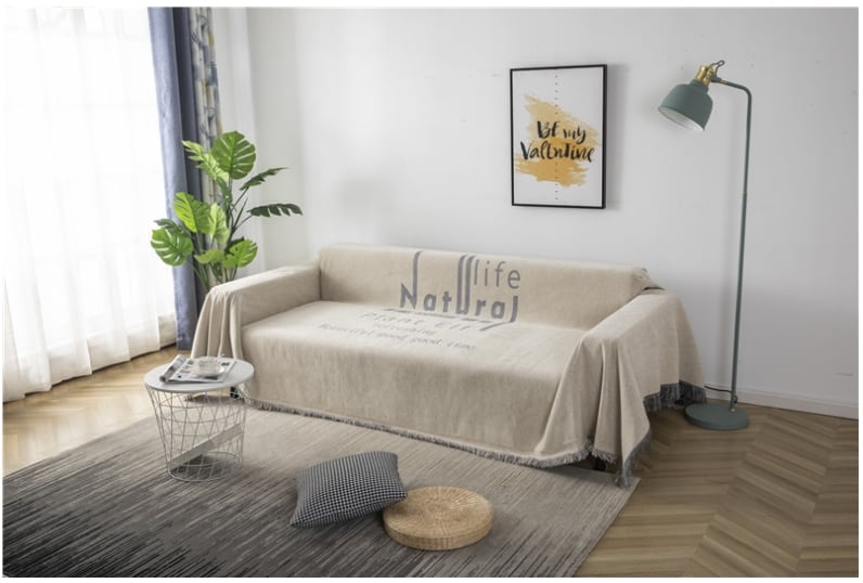 Tấm phủ ghế sofa bằng vải chenille HEP22 10