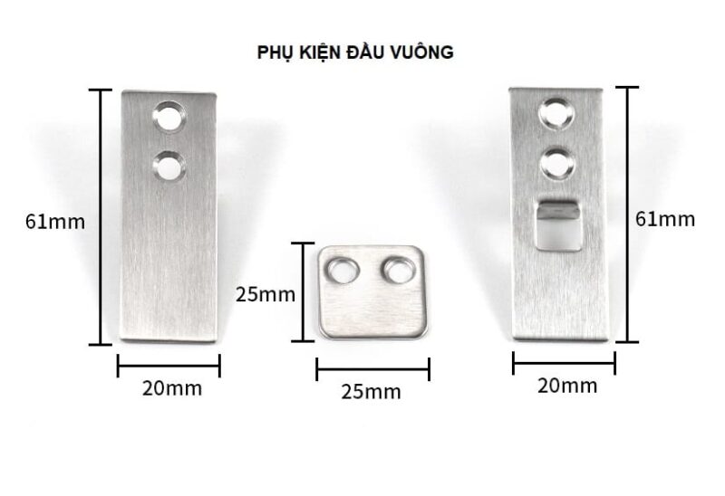 Thanh chặn khe hở đáy cửa chống ồn cách âm DLF001 7