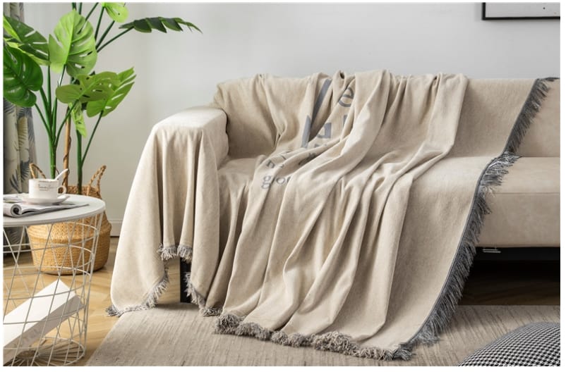 Tấm phủ ghế sofa bằng vải chenille HEP22 11