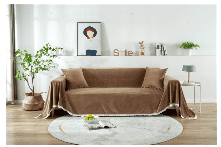 Tấm phụ ghế sofa bằng vải nhung cao cấp HEP100 19